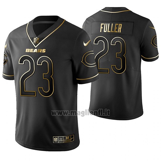 Maglia NFL Limited Chicago Bears Kyle Fuller Golden Edition Nero